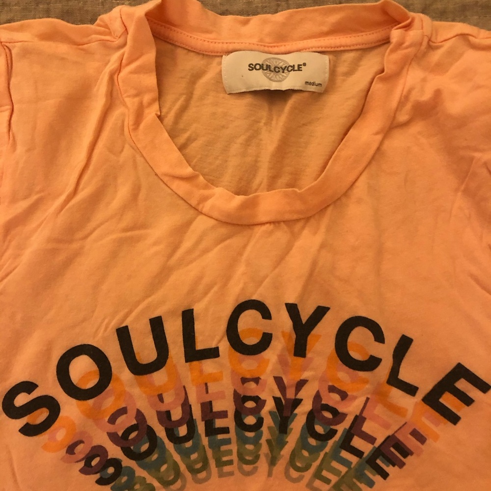 Peach M Soulcycle tank